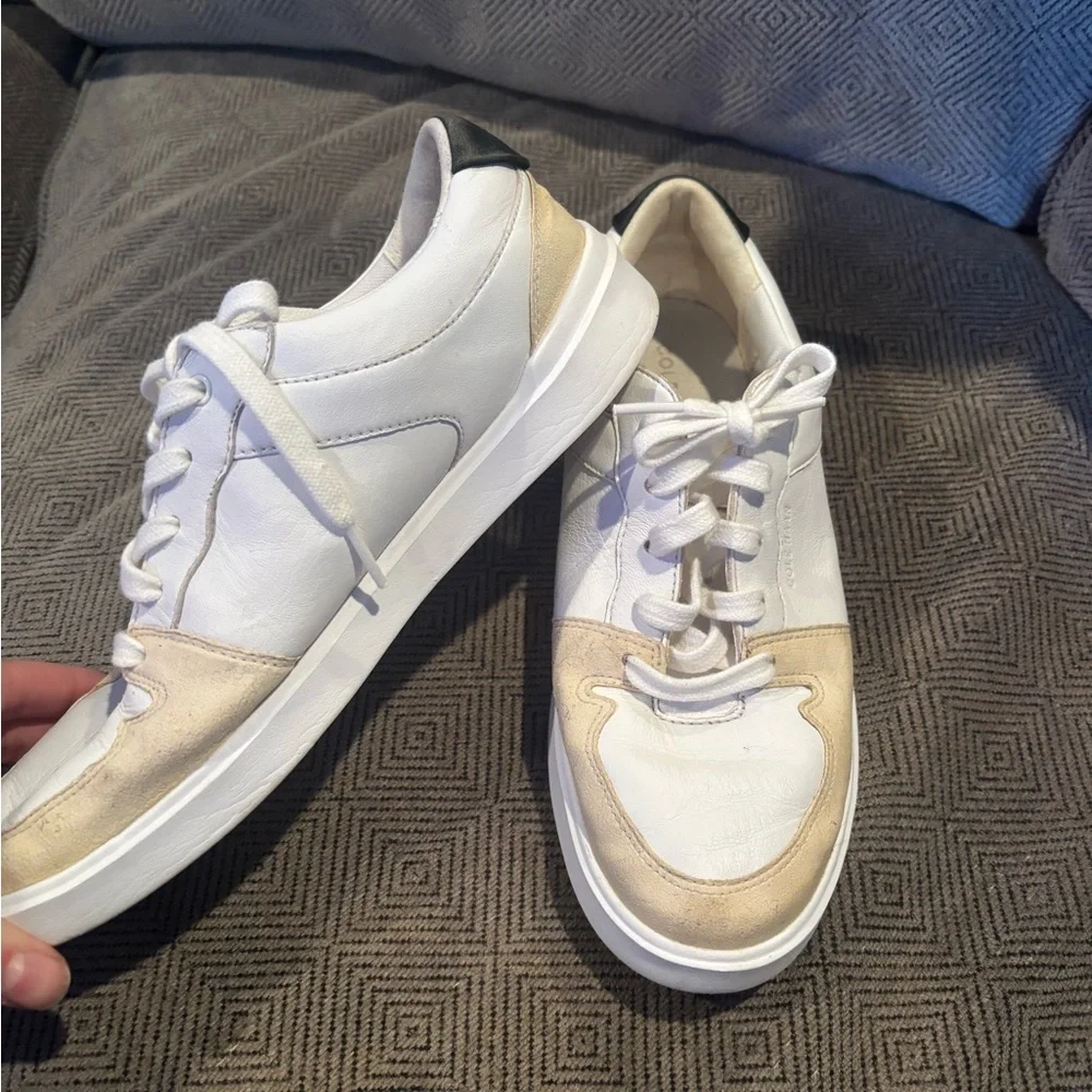 Cole Haan Women’s Grand Crosscourt Modern Tennis Sneakers Size 7 1/2 A00503 - Picture 2 of 7